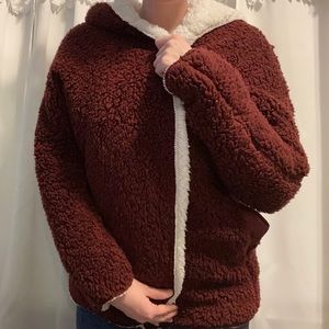 Reversible fur jacket